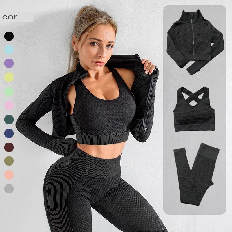 Conjunto de Roupa Esportiva Premium para Academia