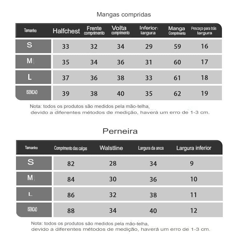 Conjunto 2 peças para Academia